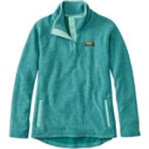 LL Bean Tumbled Sherpa, Quarter-Snap Plus